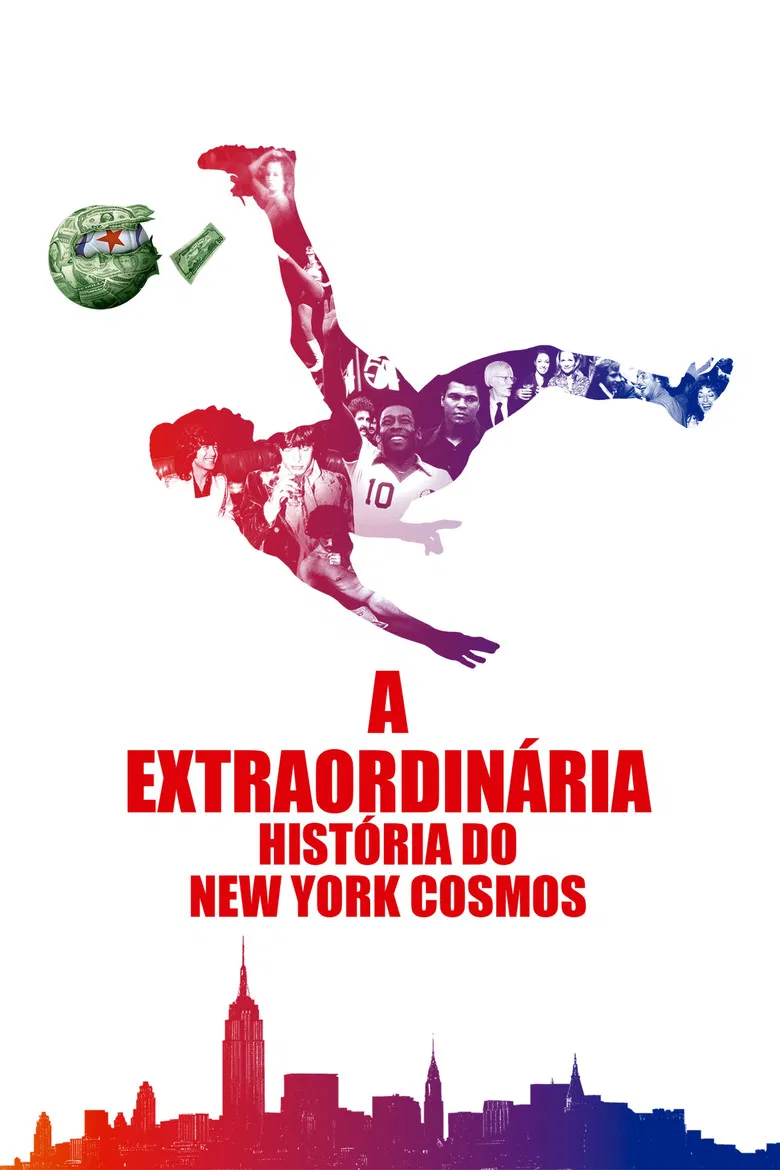 Capa de A Extraordinária História do New York Cosmos