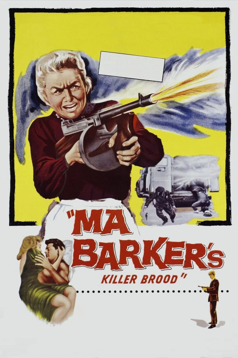 Capa de Ma barker's killer brood