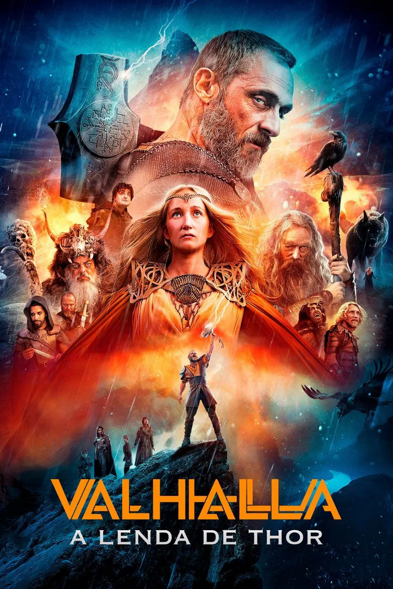 Capa de Valhalla: A Lenda de Thor