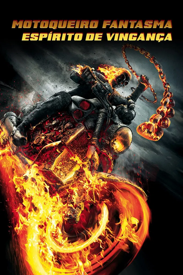 Capa de Motoqueiro fantasma: espírito de vingança