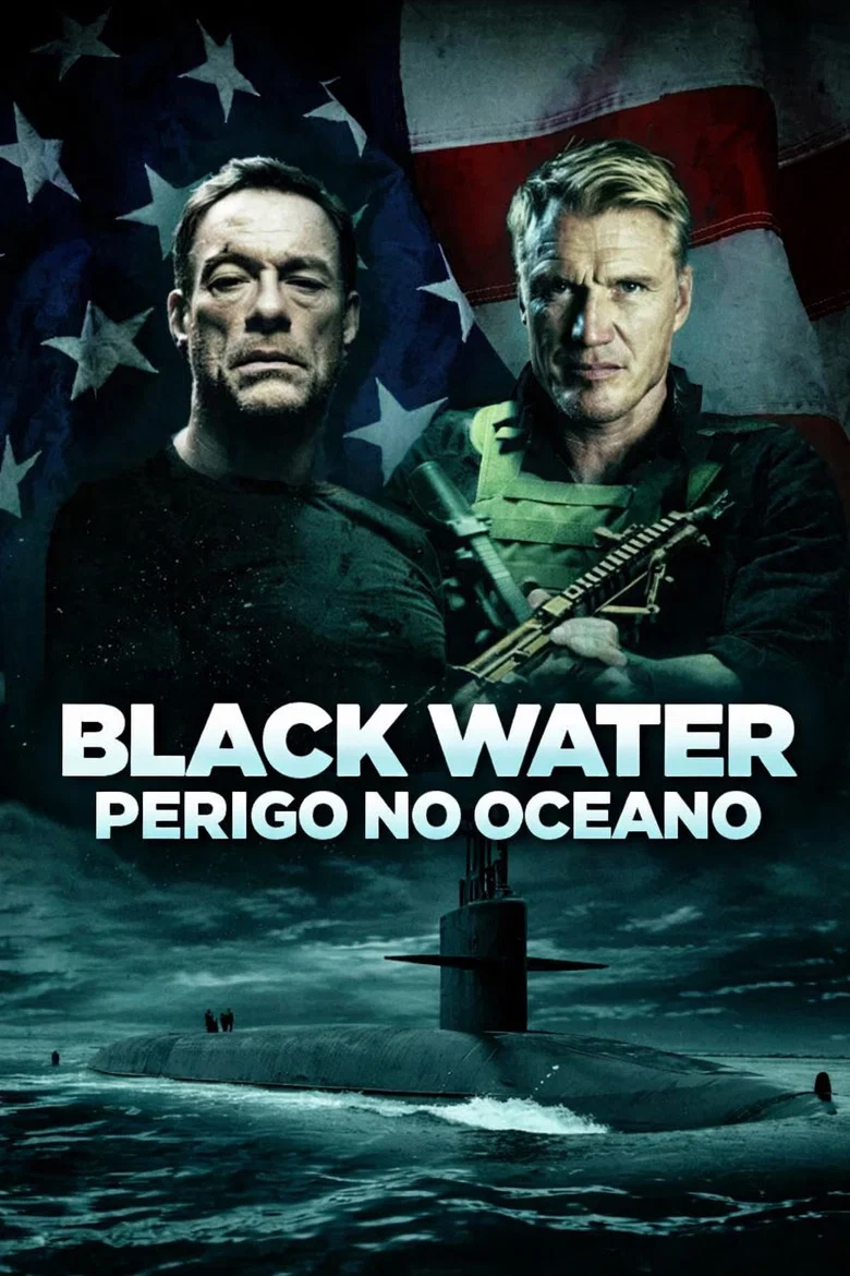 Capa de Black Water: Perigo no Oceano