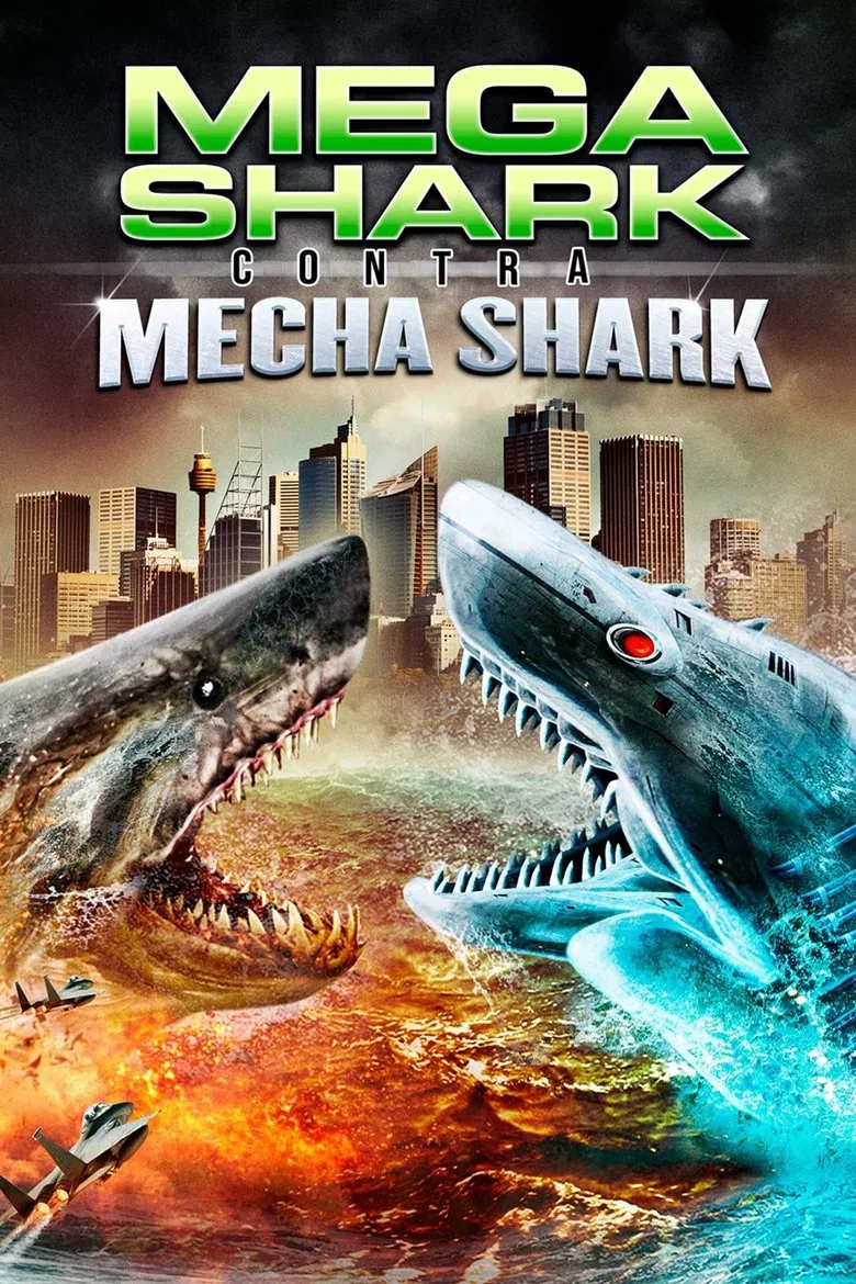 Capa de Mega Shark Contra Mecha Shark