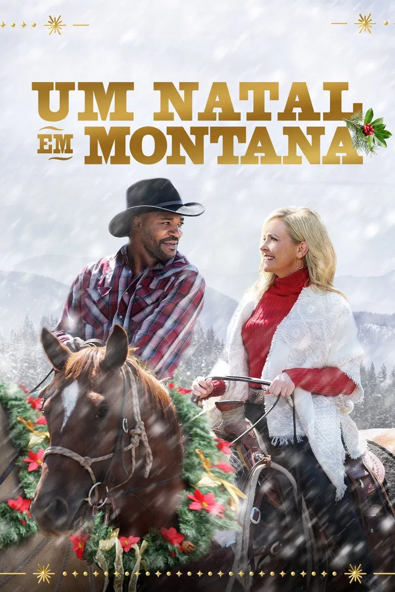 Capa de Um Natal em Montana