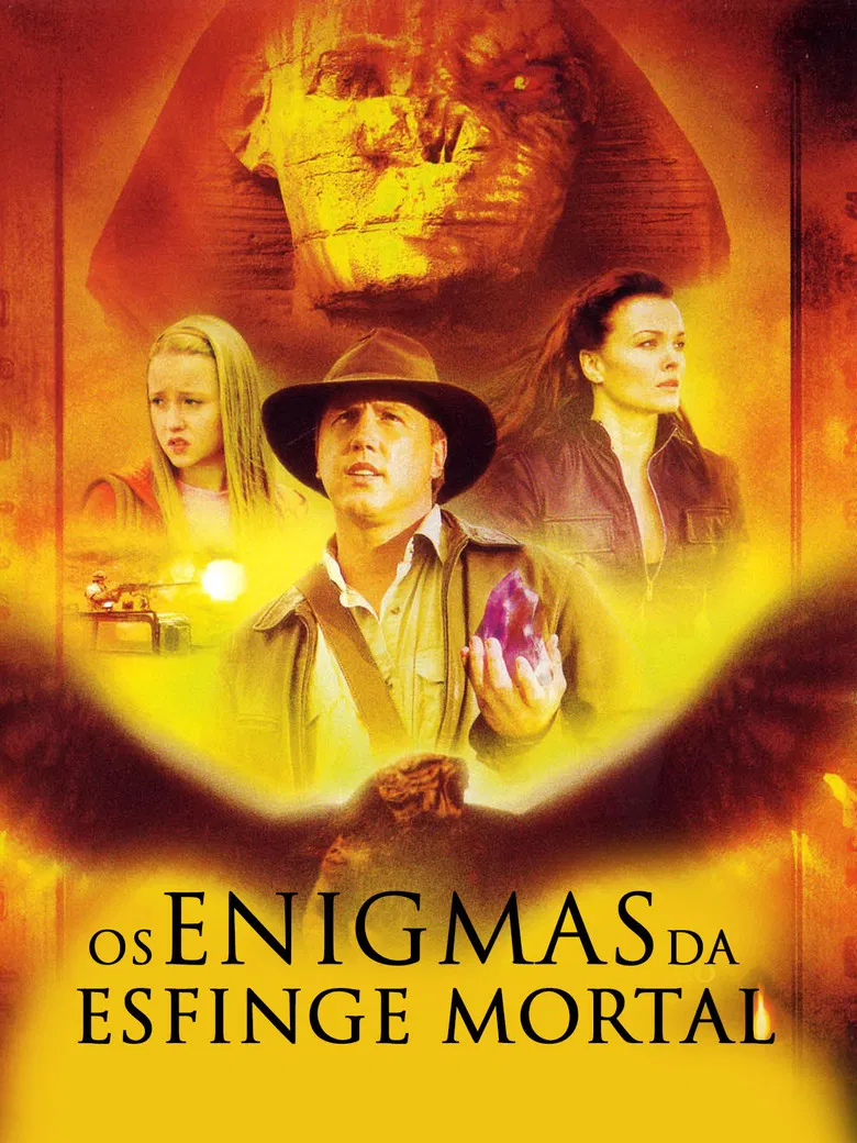 Capa de Os enigmas da esfinge mortal