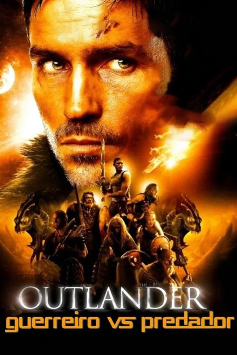 Capa de Outlander: Guerreiro vs Predador