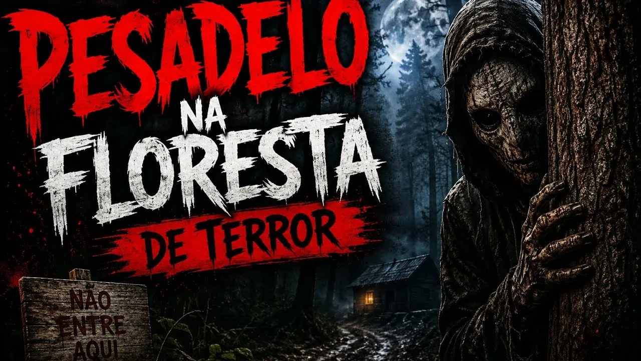 Capa de PESADELO NA FLORESTA