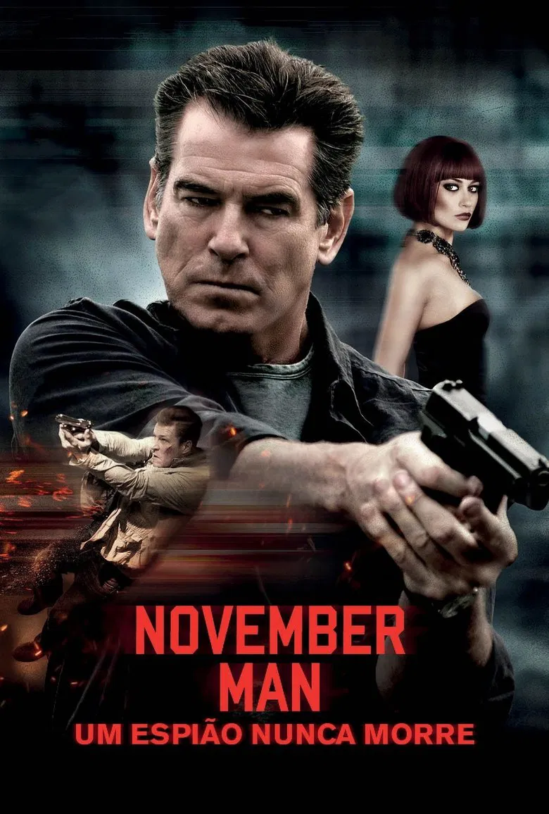 Capa de November Man: Um Espião Nunca Morre