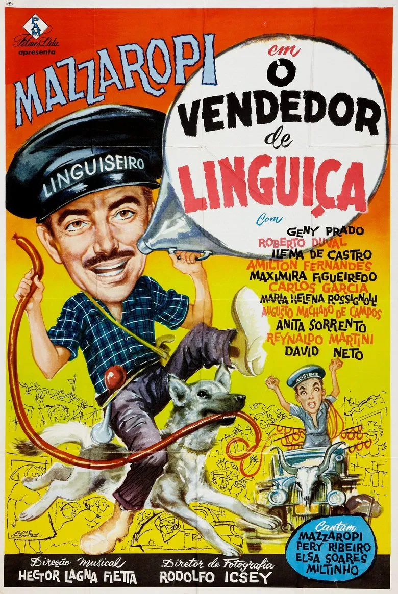 Capa de O Vendedor de Linguiça