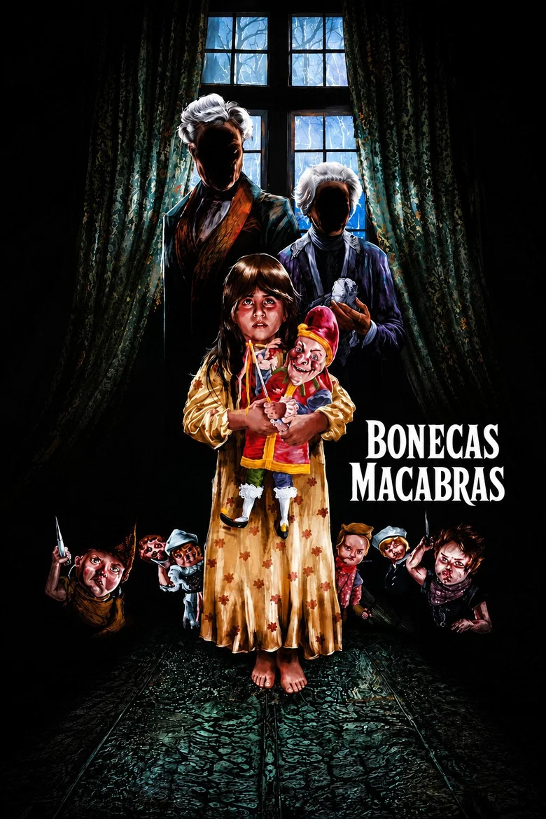 Capa de Bonecas Macabras