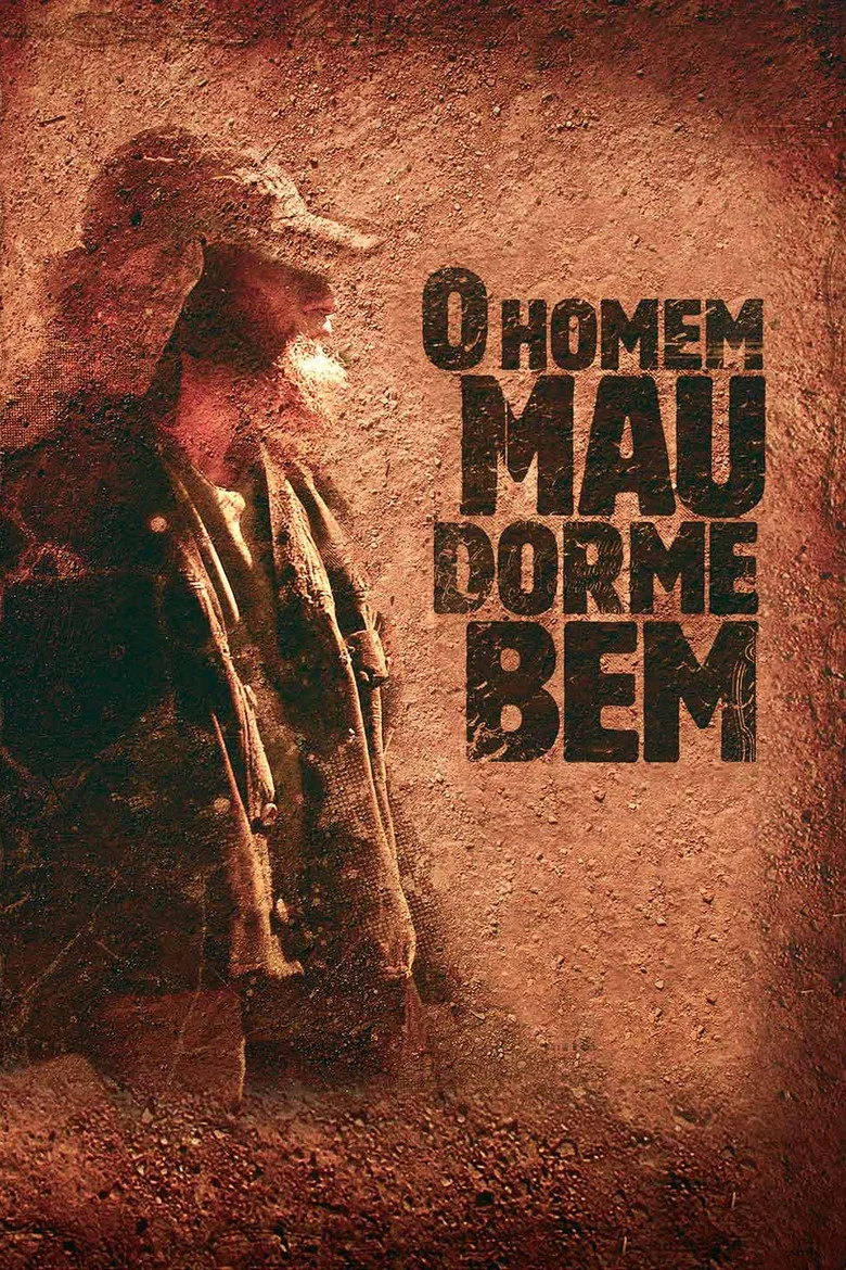 Capa de O Homem Mau Dorme Bem