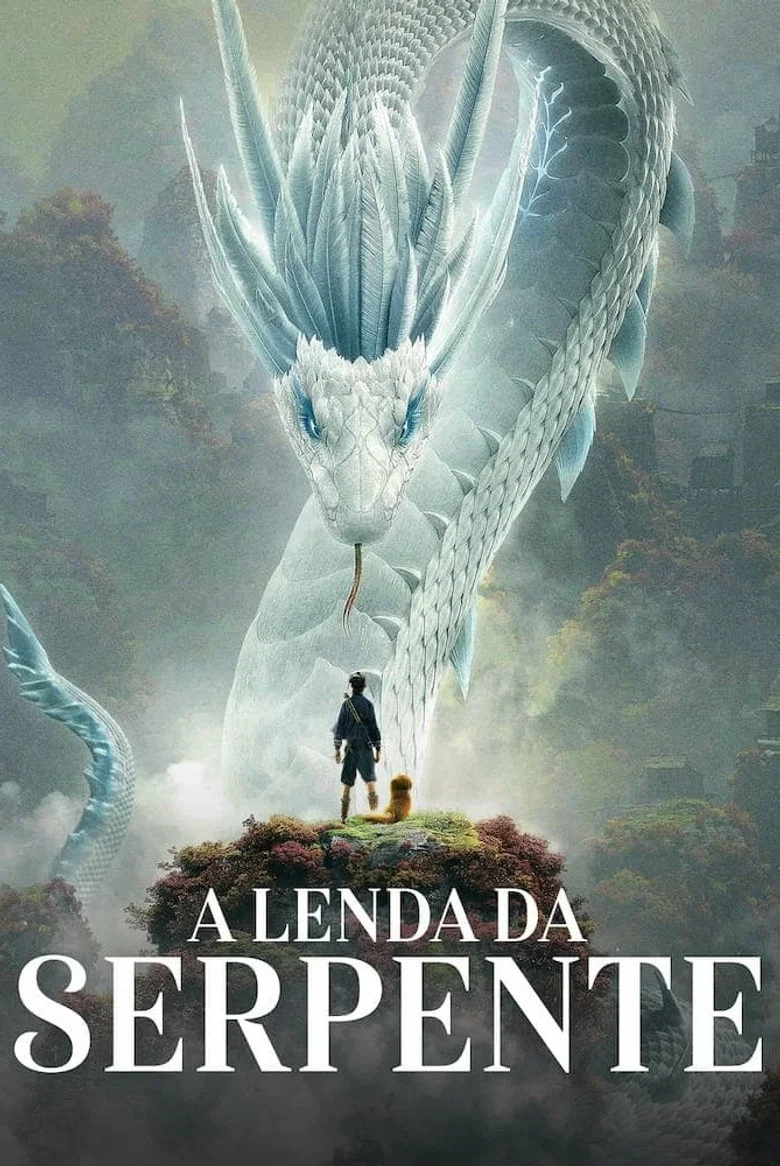 Capa de A Lenda da Serpente