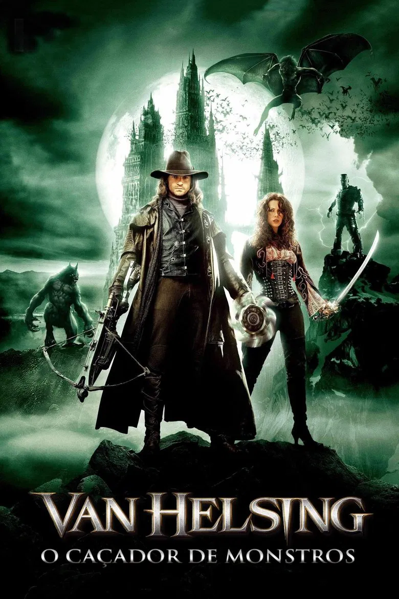 Capa de Van helsing: o caçador de monstros