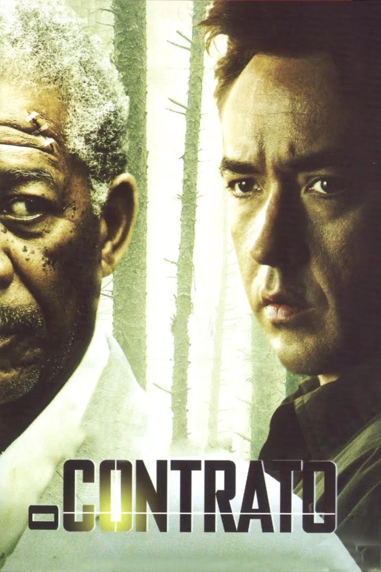 Capa de O Contrato com MORGAN FREEMAN e JOHN CUSACK