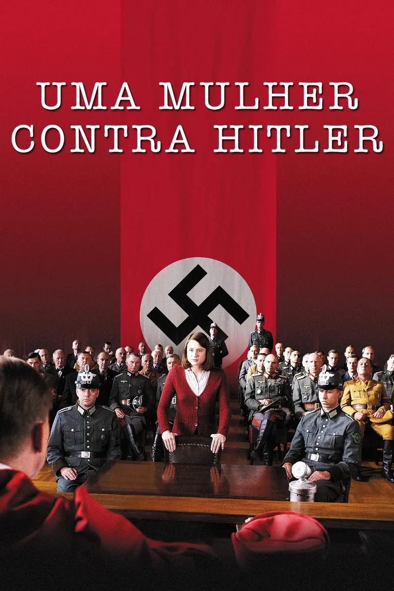 Capa de Uma mulher contra hitler