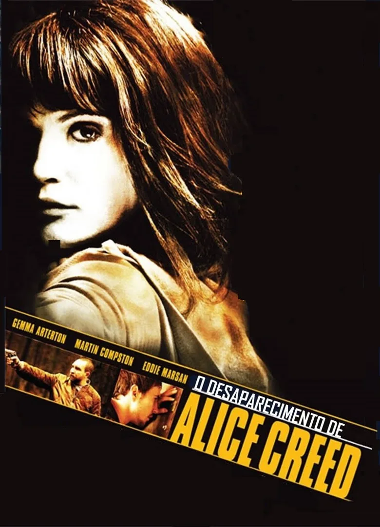 Capa de O Desaparecimento de Alice Creed