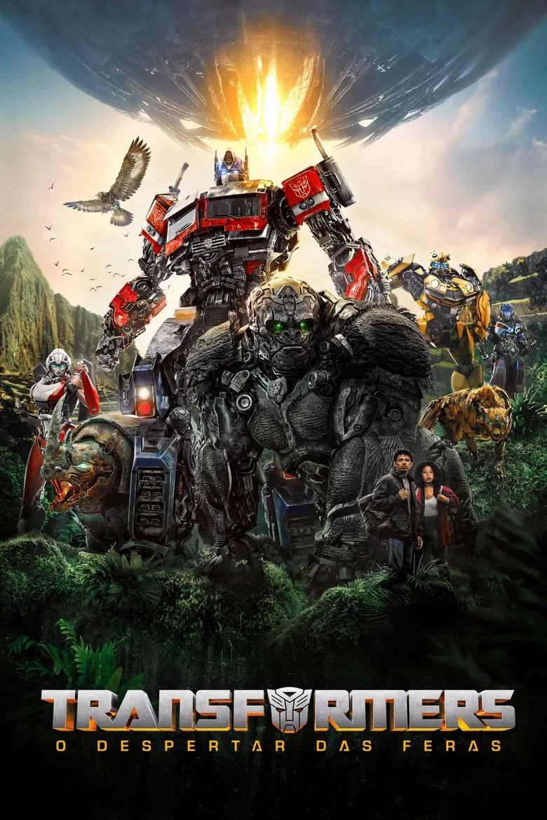 Capa de Transformers: o despertar das feras