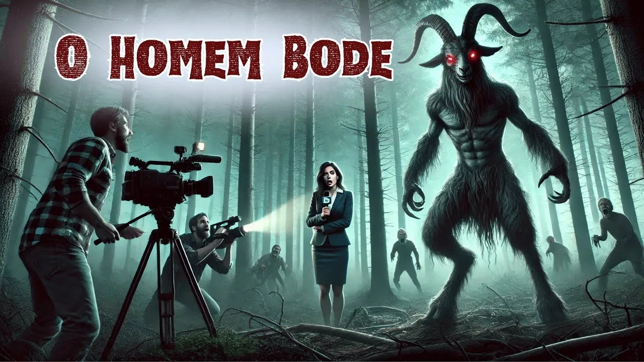 Capa de O Homem Bode Em Português