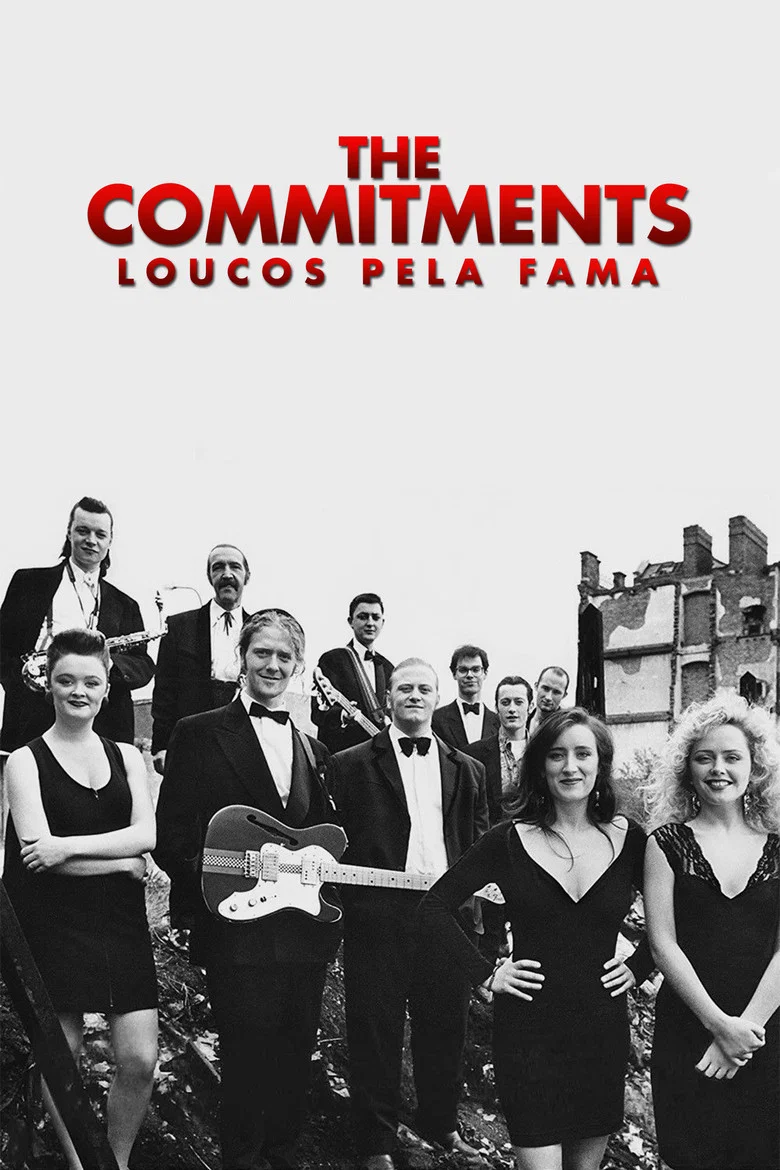 Capa de The commitments: loucos pela fama