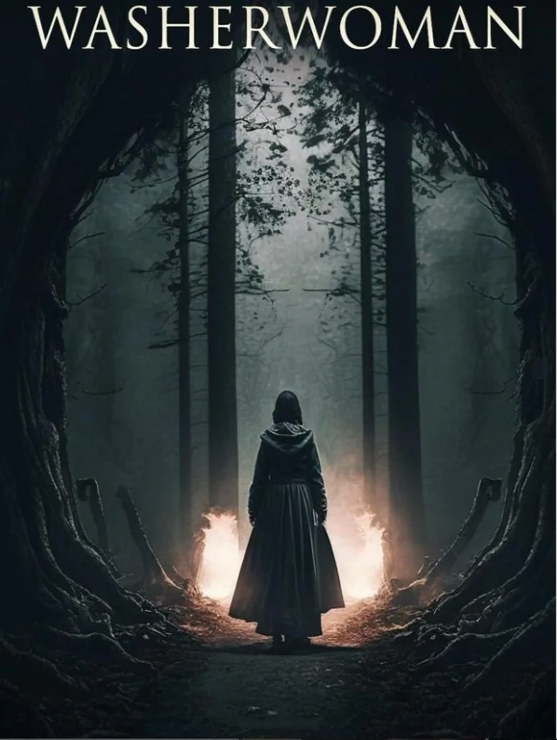 Capa de A Floresta Onde Mora a Sinistra Mulher Ancestral