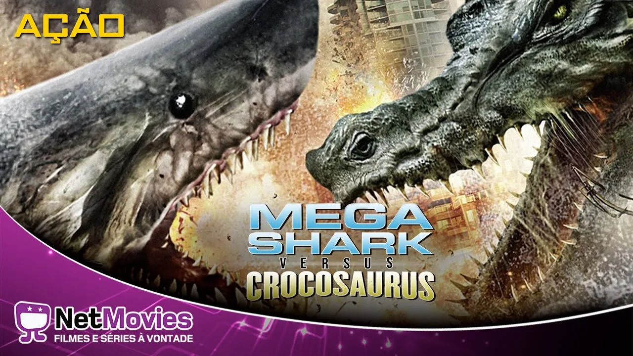 Capa de Mega Shark vs. Crocosaurus