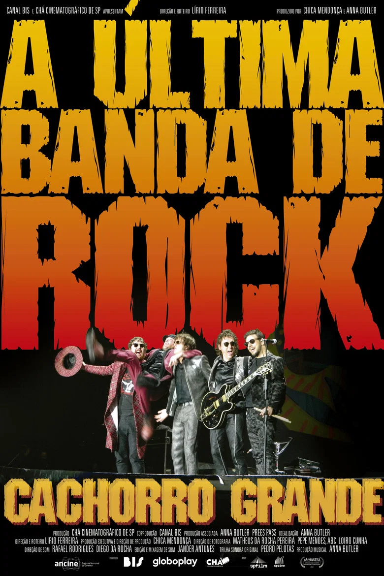 Capa de A Última Banda de Rock