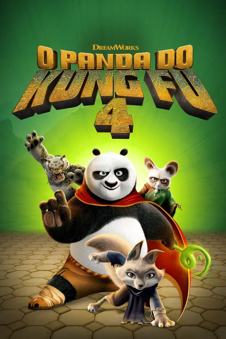 Capa de Kung Fu Panda 4