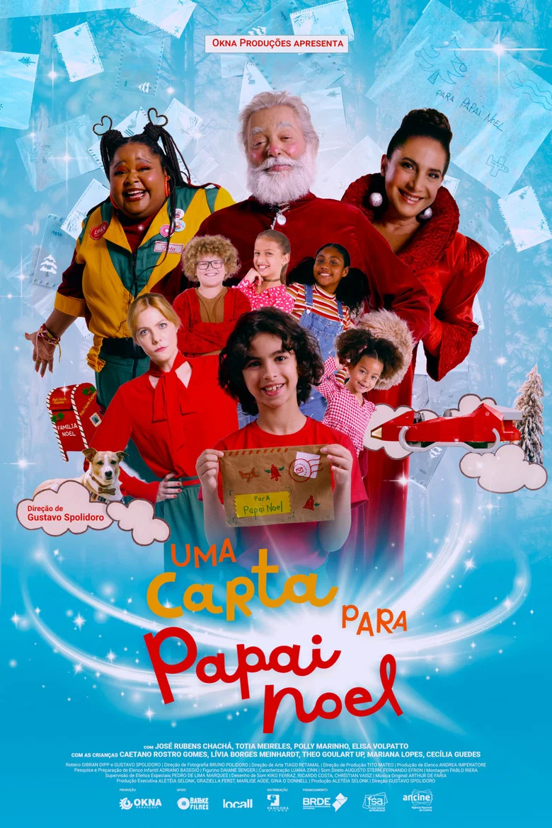 Capa de Uma Carta para Papai Noel