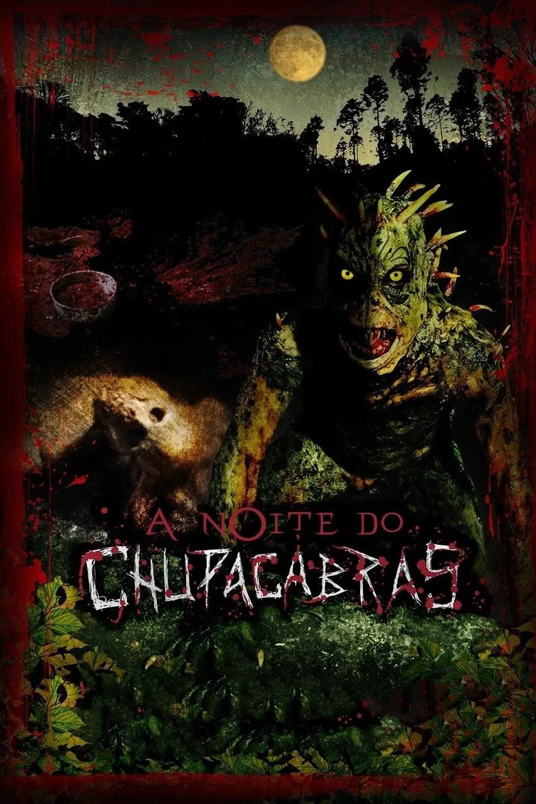 Capa de A noite do chupacabras
