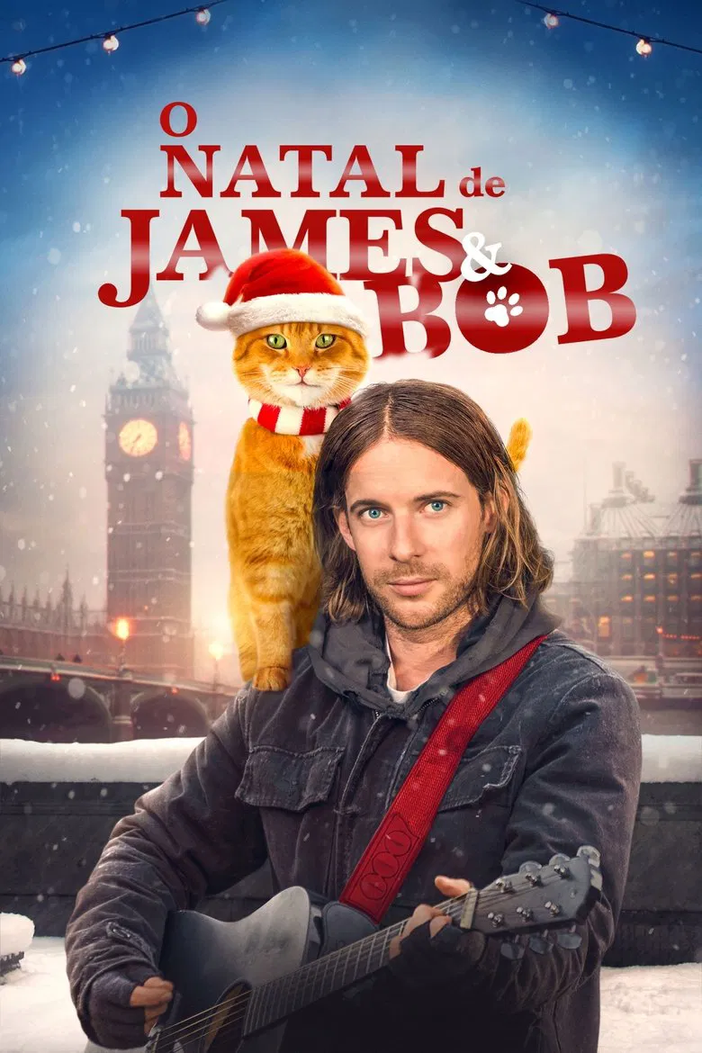 Capa de O natal de james & bob