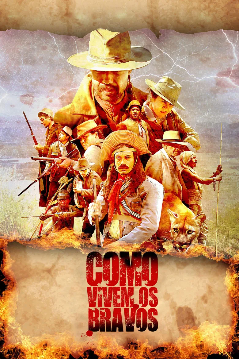 Capa de Como Vivem os Bravos