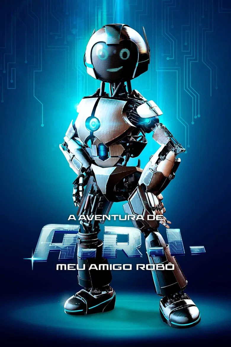 Capa de A aventura de ari: meu amigo robô