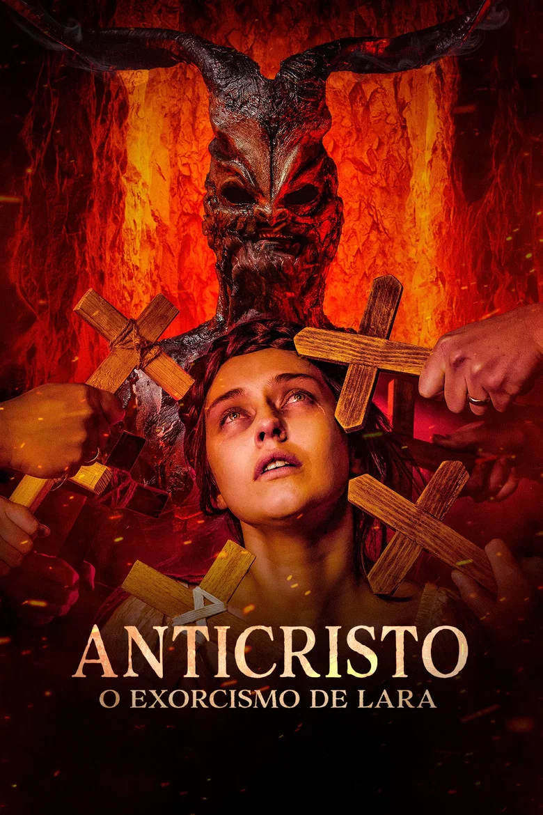 Capa de Anticristo - o exorcismo de lara