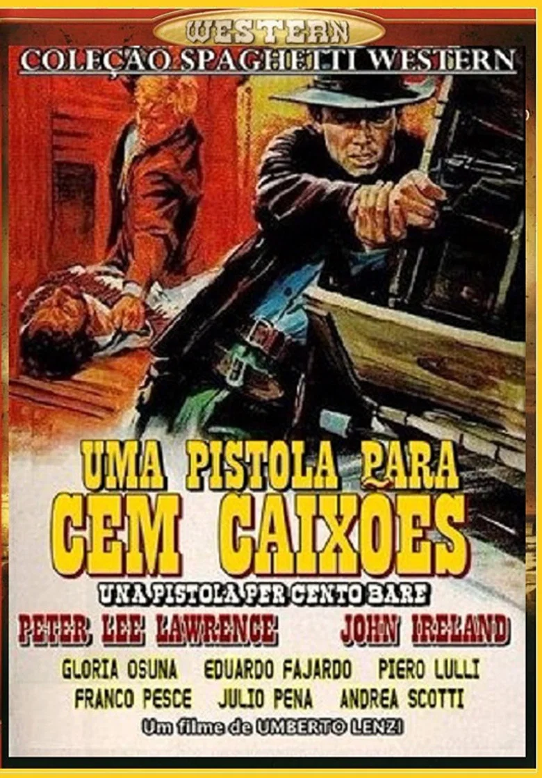 Capa de Uma Pistola Para Cem Caixões