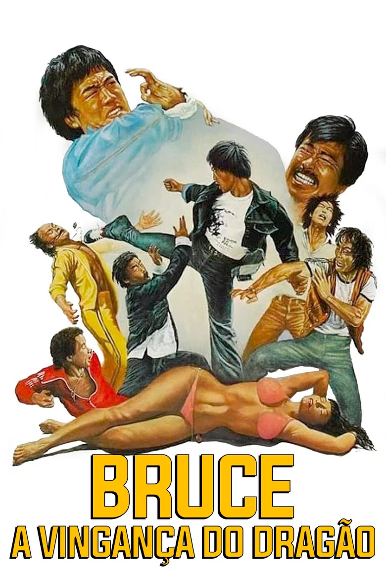Capa de Bruce: A Vingança do Dragão