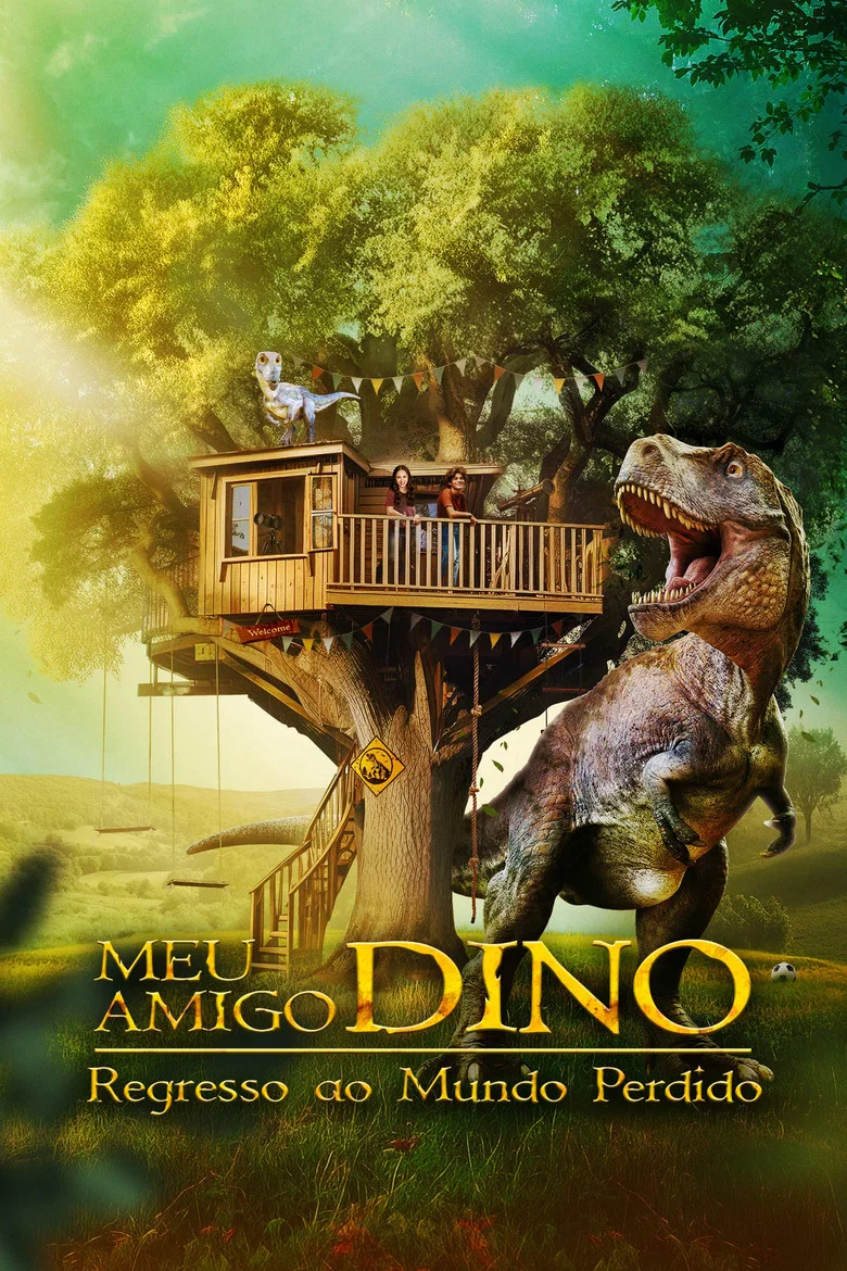Capa de Meu Amigo Dino: Retorno ao Mundo Perdido