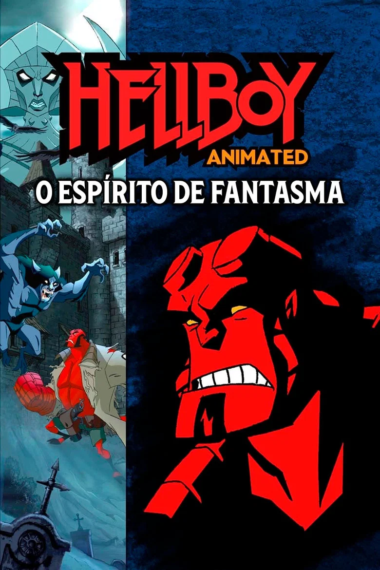Capa de Hellboy: sangue e ferro