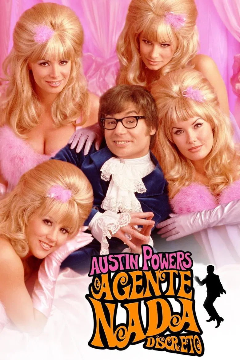 Capa de Austin Powers: 000, um Agente Nada Discreto