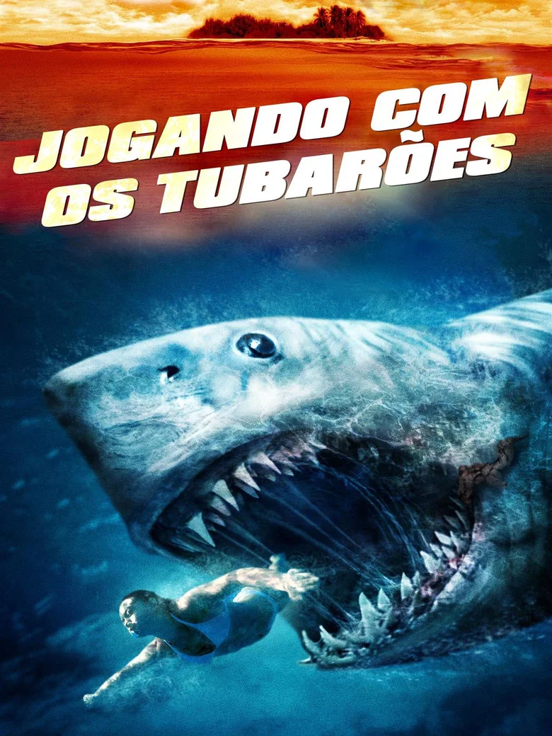 Capa de Jogando com os Tubarões