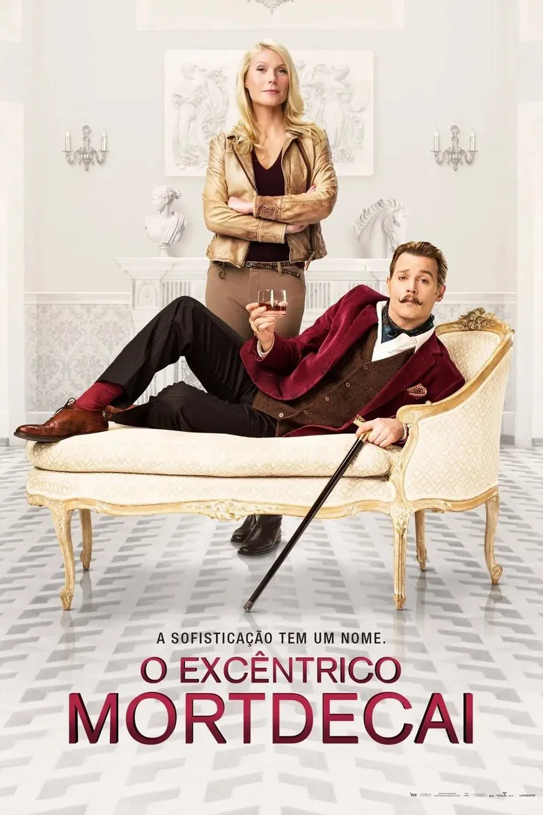 Capa de Mortdecai: A Arte da Trapaça