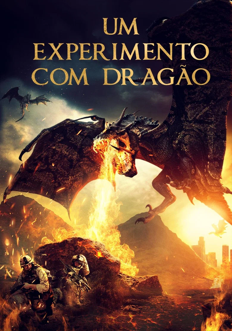 Capa de Um experimento com dragão