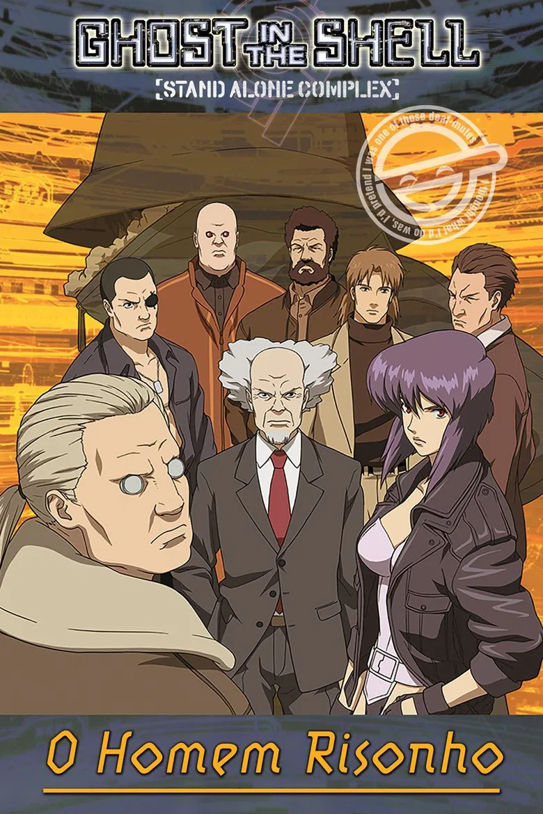 Capa de Ghost in the shell: o homem risonho