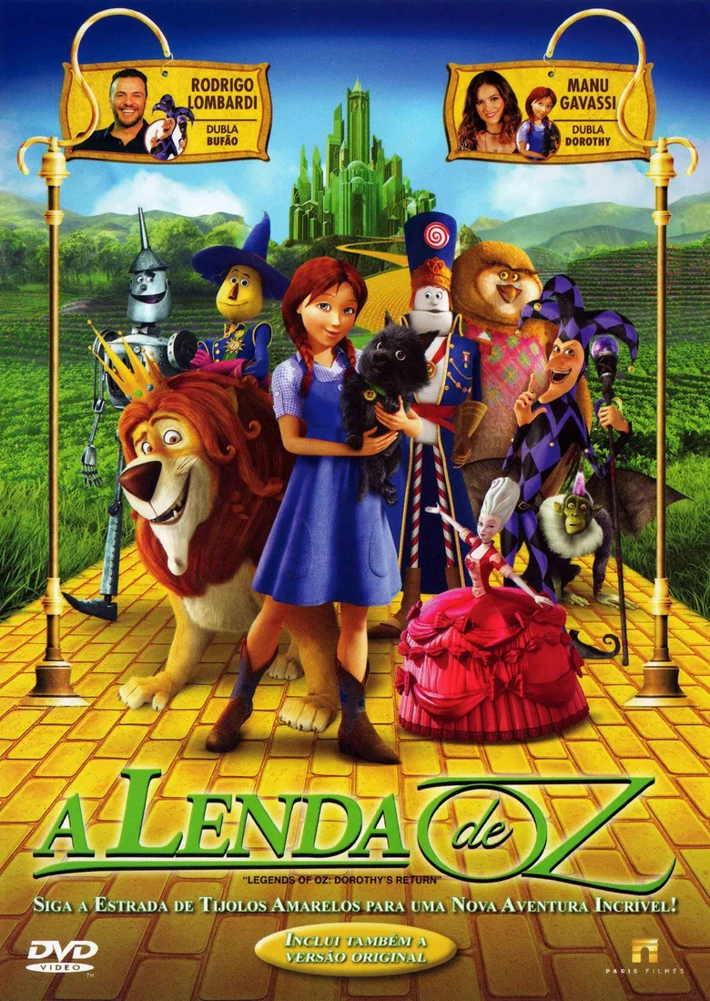 Capa de A Lenda de Oz