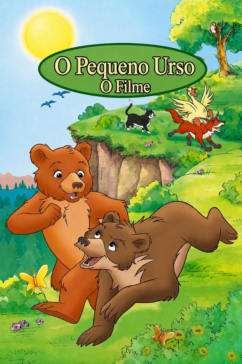 Capa de O pequeno urso: o filme