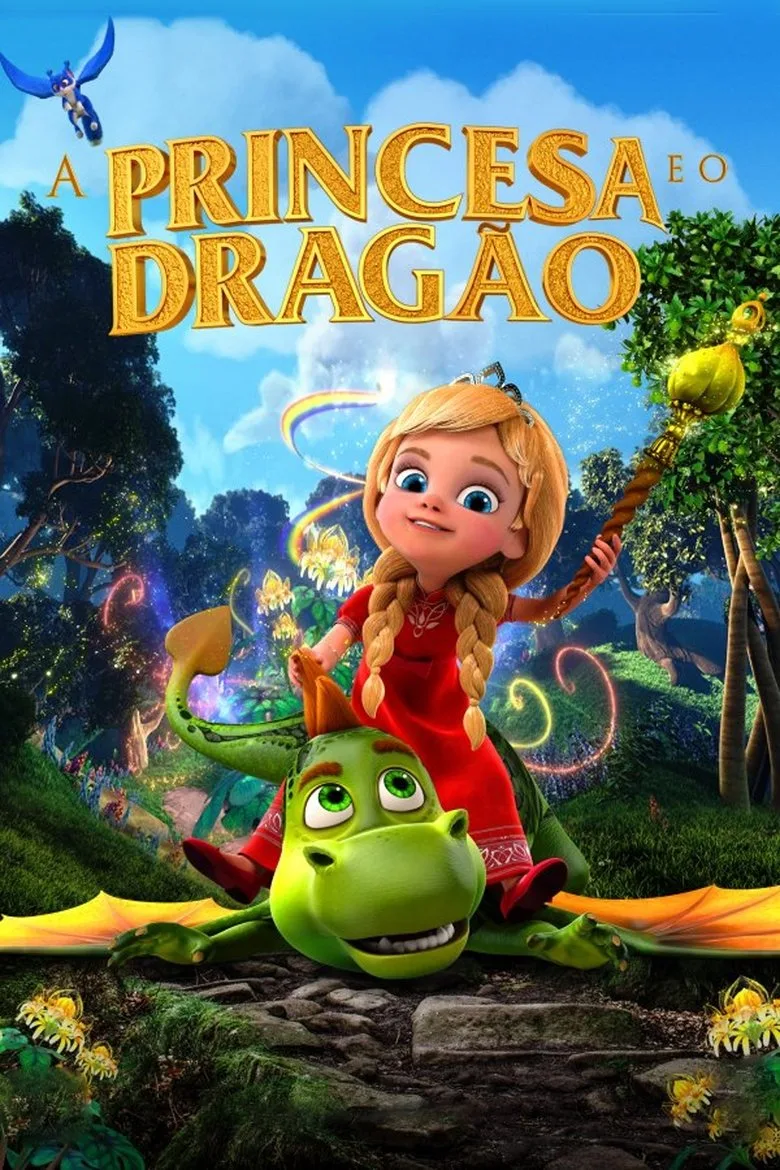 Capa de A Princesa e o Dragão