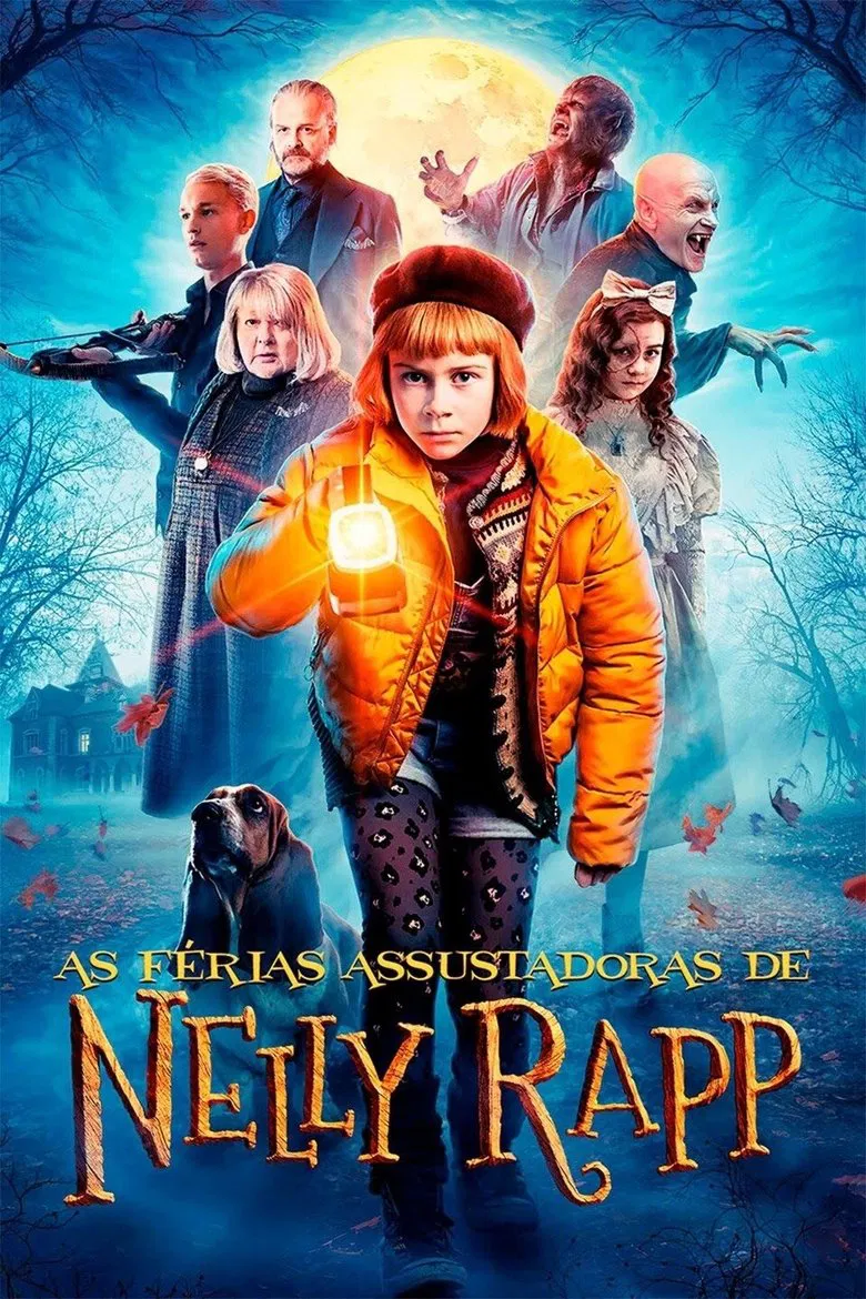 Capa de As férias assustadoras de nelly rapp