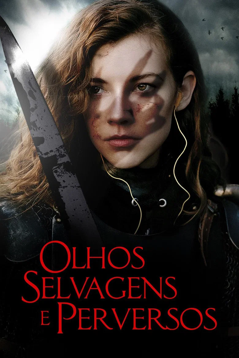 Capa de Olhos selvagens e perversos