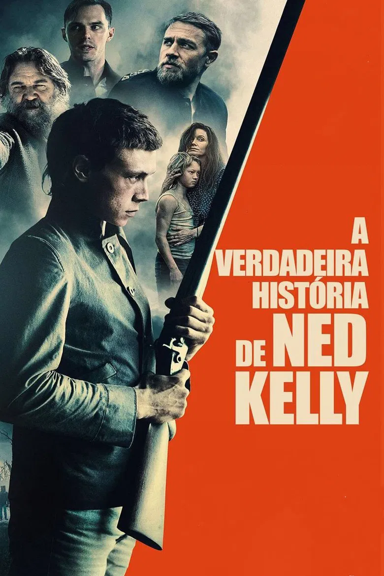 Capa de A Verdadeira História de Ned Kelly