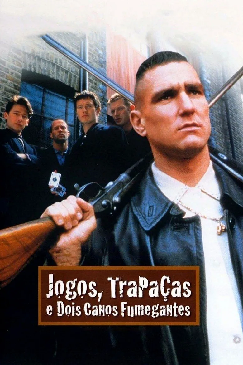 Capa de Jogos, Trapaças e Dois Canos Fumegantes