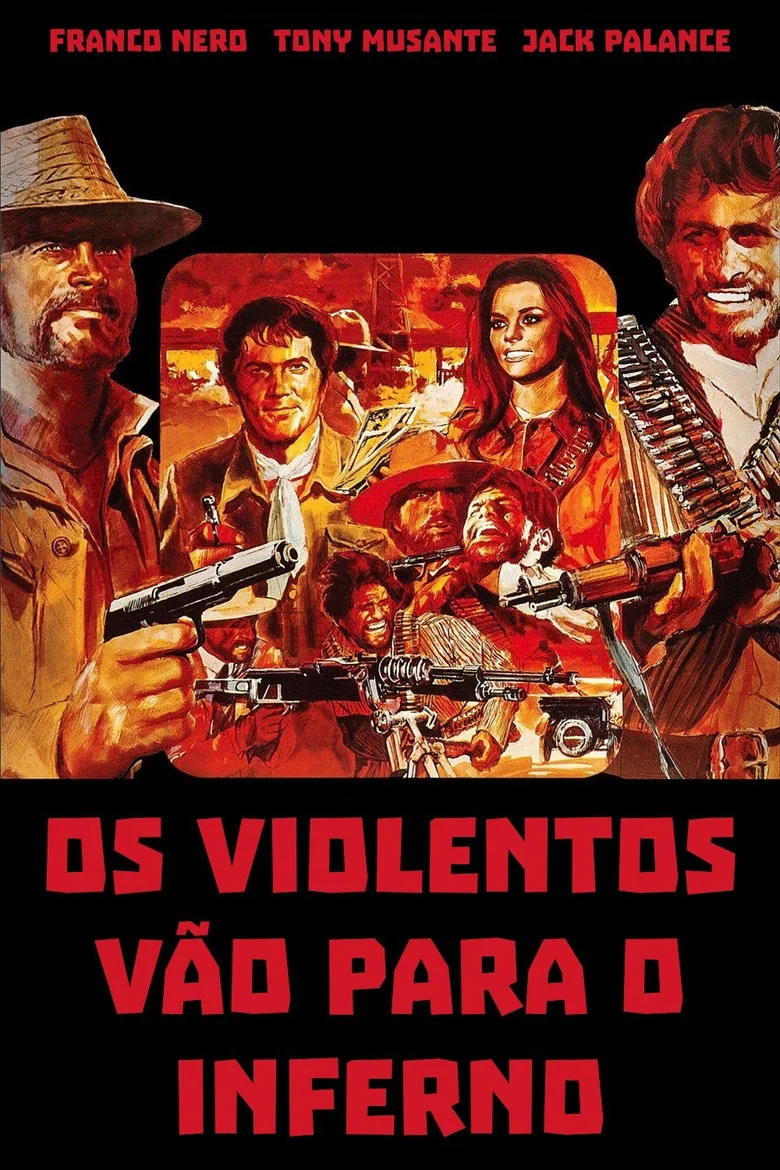 Capa de Os Violentos Vão para o Inferno