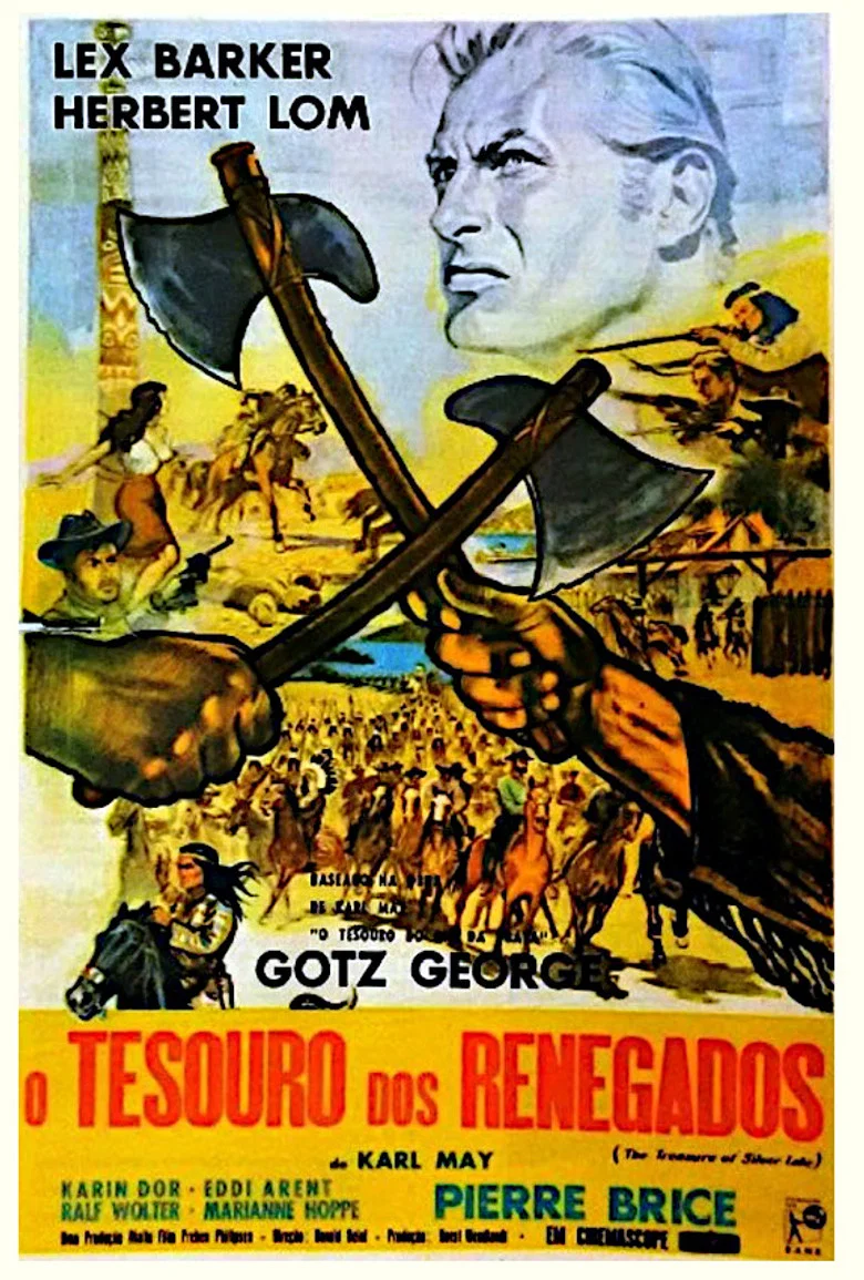 Capa de O Tesouro dos Renegados